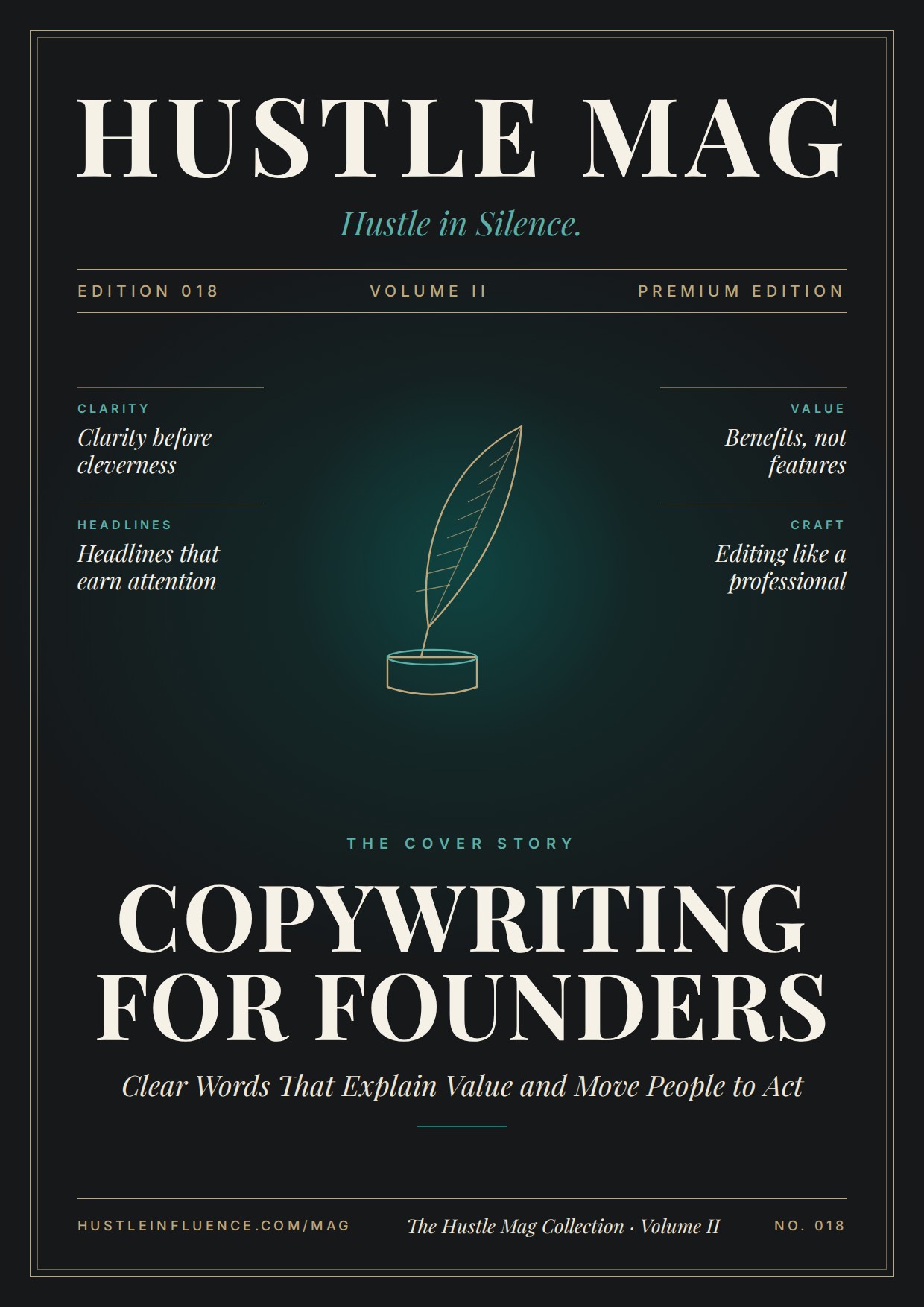 Hustle Mag Edition 018: Copywriting for Founders